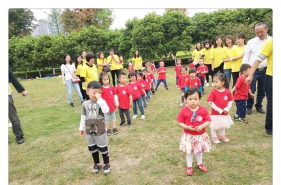 早慧松龙园"寻找春天·拥抱自然"亲子游其乐无穷