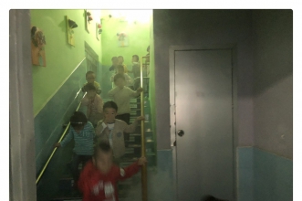 早慧江北园开展"消防在心中·安全伴我行"消防演练活动