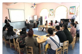 爱弥儿大川分园迎来第五届家委会的召开暨后勤技能大赛