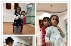 早慧富悦阳光园迎来眼科专家入园做视力检查