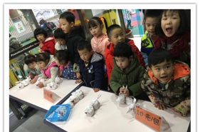 早慧松龙幼儿园“自制牛轧糖”义卖活动开始啦！