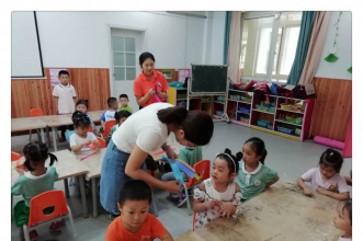 【上朗·新尚城幼儿园】家长助教进课堂，开启家园共育新模式!