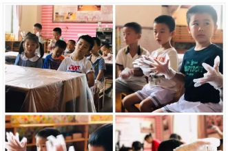 爱弥儿理工分园浓情中秋传承中华民俗文化 其乐融融