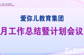 线上聚力·“疫”路同行 | 爱弥儿教育集团月工作总结暨计划会议