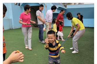 早慧归谷园“团团圆圆迎中秋”亲子同乐会欢乐开怀