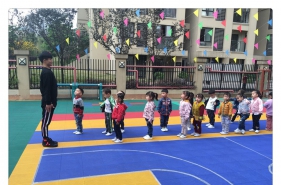 【上朗·中昂锦绣幼儿园】特色篮球开课啦！