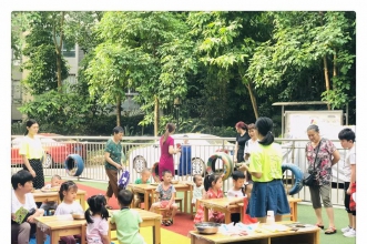 爱弥儿东江美景分园快乐开学周系列活动丰富多彩