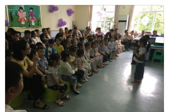 早慧华夏城幼儿园系列父亲节活动, “爸”气十足！