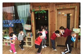 【上朗•海棠AIE国际幼儿园】开展消防安全演练 提高安全防范水平防患未然