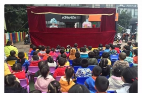 【精彩木偶戏•孩子乐翻天】益心幼儿园“木偶剧表演"深受孩子们喜爱