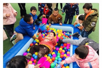 早慧新城丽园运动周活动趣味多多