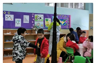 早慧富悦阳光园再次迎来蒙氏教学活动