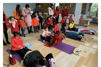 爱弥儿理工大学分园系列亲子活动欢天喜地迎新春
