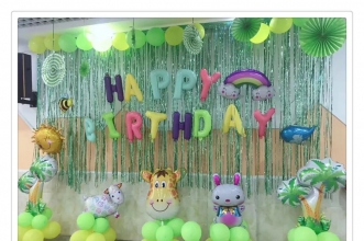 爱弥儿乐置尚城分园迎来宝宝集体生日会