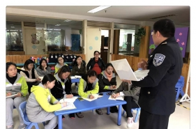 早慧渝安龙都园迎来新学期首次消防安全专题培训讲座