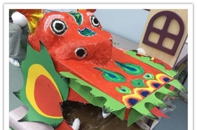 早慧华夏园“金龙狂舞贺新春·亲子同乐庆新年”亲子活动创意多