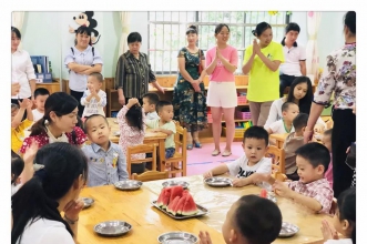 爱弥儿东江美景分园迎来"梦想起航·绽放未来"开学礼！
