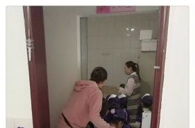 爱弥儿盛世桃园分园"快乐走宠物诊所"社会实践 让孩子们大开眼界