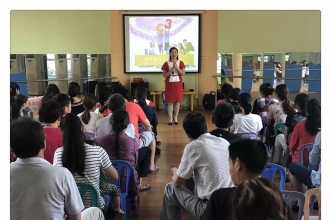 早慧三色合作园"科学做好入学准备"家长大学开课啦！