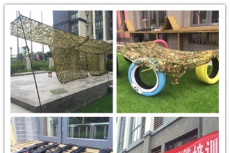 爱弥儿长寿分区教师军事训练，尽展全能幼师风采！