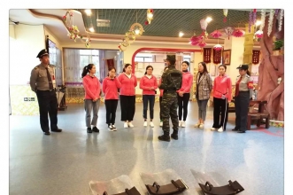 爱弥儿理工分园"防恐防暴"安全疏散演练活动