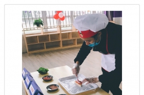 爱弥儿中昂星汇分园"爱的料理"亲子体验活动开课啦！