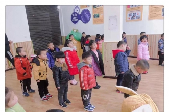 上朗思达特幼儿园首期跆拳道课程趣味多多！