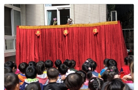早慧富悦阳光园小小木偶剧，收获大道理！