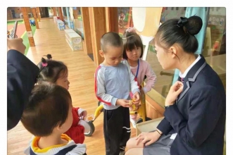 【上朗·海棠AIE国际幼儿园】防拐骗演练牢筑校园安全防线